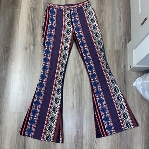 High waisted Bell bottom pants, super soft and comfortable size small-medium